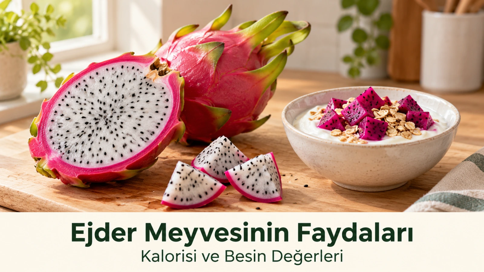 Ejder Meyvesinin Faydaları Nelerdir? Kalorisi ve Besin Değerleri