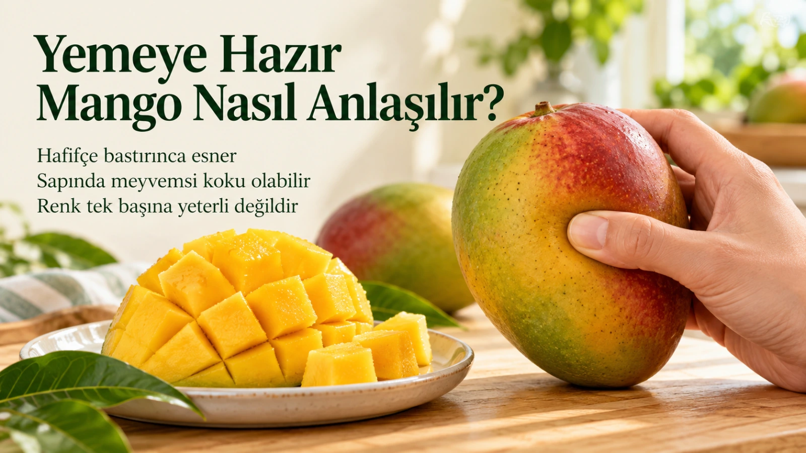 Yemeye Hazır Mango Nasıl Anlaşılır?